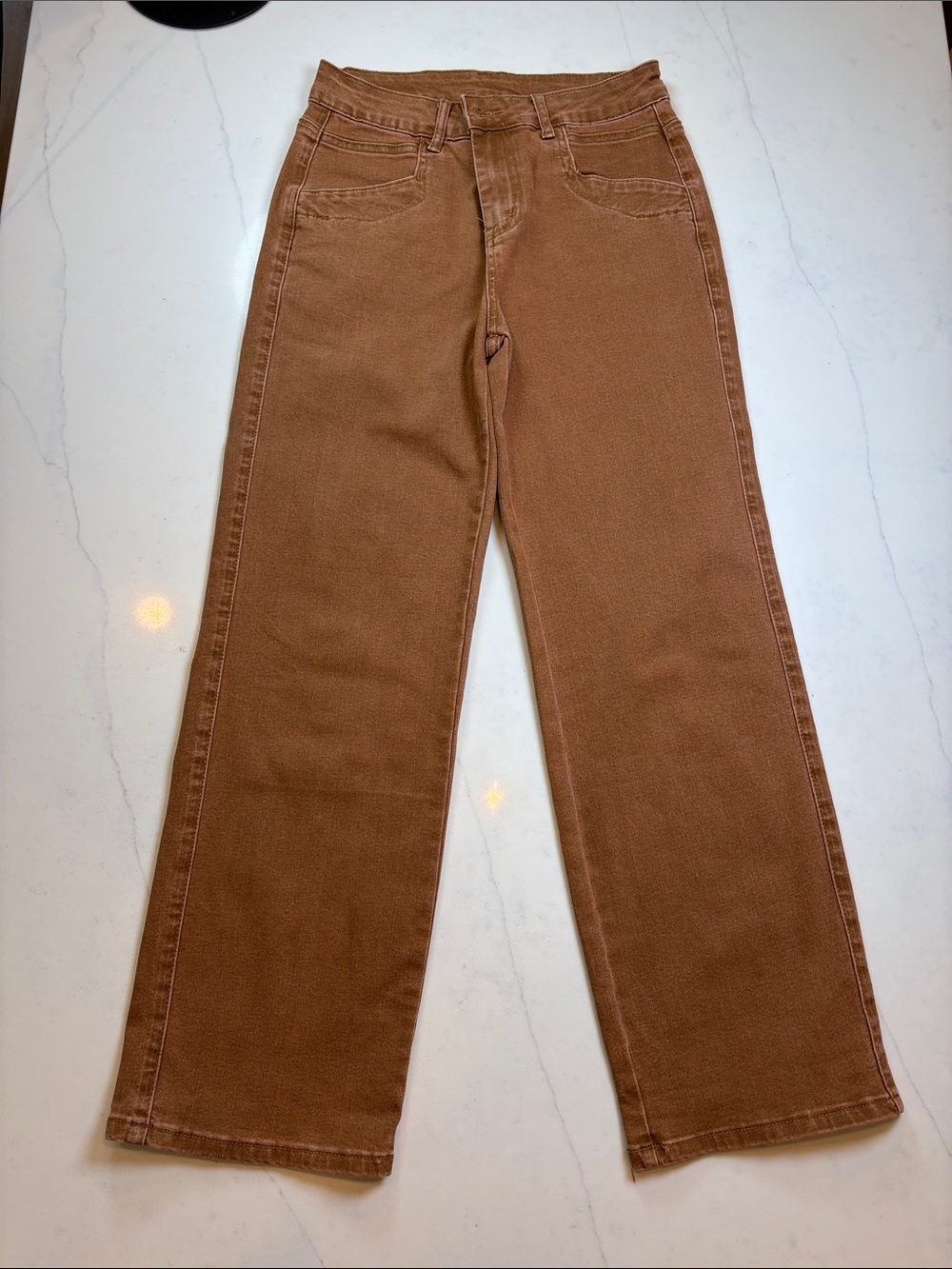 Women’s straight Leg Brown Jeans